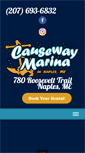 Mobile Screenshot of causewaymarina.com